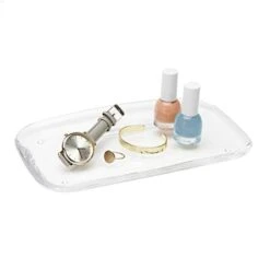 Droplet Clear Acrylic Amenity Tray