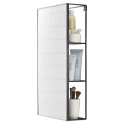 Cubiko Black Mirror And Storage Unit