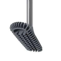 Flex Sure-Lock White Toilet Brush And Holder