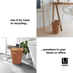 Umbra Woodrow Trash Can -Umbra 1255230 8 1