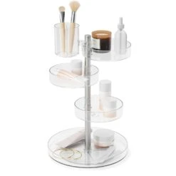 Umbra Pirouette Cosmetic Organizer-Clear -Umbra 1255262 3 1