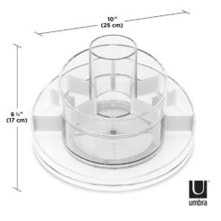 Umbra Cascada Cosmetic Organizer-Clear -Umbra 1255263 11 1