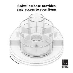 Umbra Cascada Cosmetic Organizer-Clear -Umbra 1255263 13 1