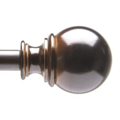 Umbra 48-in To 88-in Bronze Steel Curved Curtain Rod