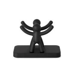 Umbra Buddy 3.5-in X 3.5-in Black Napkin Holder 8 Umbra Buddy 3.5-in X 3.5-in Black Napkin Holder -Umbra 330007902 MainImage 001 l