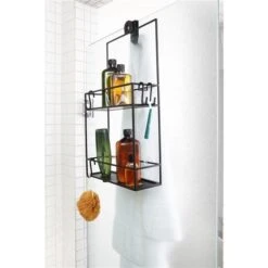 Umbra Flex 11.25-in Black Shower Caddy