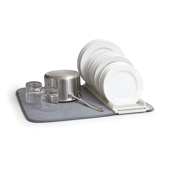 Umbra Udry Drying Mat - Charcoal 3 Umbra Udry Drying Mat - Charcoal - Image 3