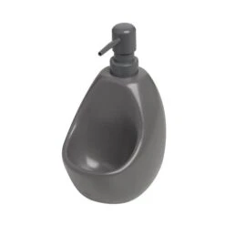 Umbra Joey Charcoal Soap Pump With Scrubby Holder