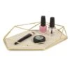 Umbra Prisma 1.57-in X 7.28-in X 11-in Matte Brass Jewelry Tray