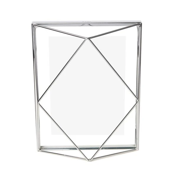 Umbra 5 X 7 Chrome Prisma Photo Display 1 Umbra 5 X 7 Chrome Prisma Photo Display