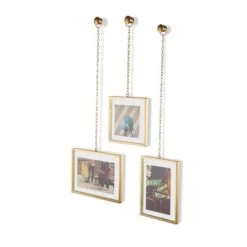 Umbra Matte Brass Fotochain Photo Display