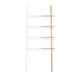 Umbra Matt Carr 60.00-In X 1.63-In White And Natural Hub Ladder