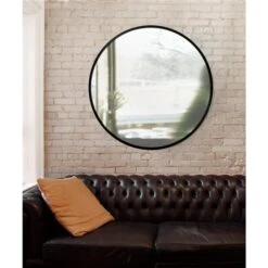 Umbra Black Hub Wall Mirror -Umbra 330008249 AlternateImage3 l