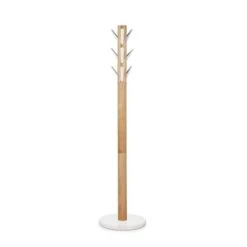 Umbra Flapper White And Natural Coat Rack -Umbra 330008262 MainImage 001 l