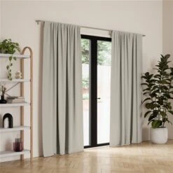 Umbra Twilight 95-in Linen Polyester Blackout Curtain Panel Pair 7 Umbra Twilight 95-in Linen Polyester Blackout Curtain Panel Pair -Umbra 331042240 MainImage 001 l