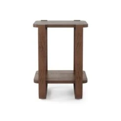 Umbra Bellwood Aged Walnut Wood Square End Table 7 Umbra Bellwood Aged Walnut Wood Square End Table -Umbra 331042263 AlternateImage2 l
