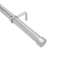 Umbra Cappa Metal Curtain Rod - Nickel - 36 To 72-in