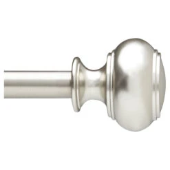 Umbra "Dorset" Curtain Rod - 28" To 48" - 5/8" - Nickel