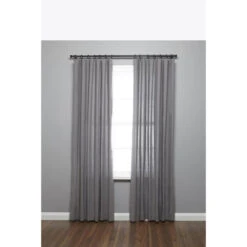 Umbra "Cappa" Curtain Rod - 66po To 120po - Brushed Black 7 Umbra "Cappa" Curtain Rod - 66po To 120po - Brushed Black -Umbra 56836076b L