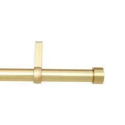 Umbra Cappa Metal Curtain Rod - Brass - 66 To 120-in -Umbra 56836092b L