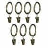 Umbra 7-Pack 1-in Bronze Steel Curtain Ring