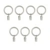 Umbra 7-Pack 1-in Nickel Steel Curtain Ring