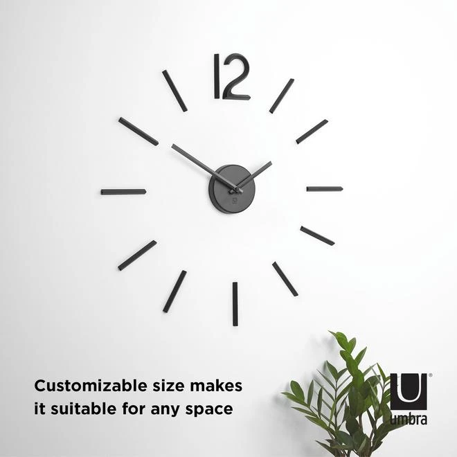 Umbra Analog Atomic Round Indoor Wall Standard Clock 3 Umbra Analog Atomic Round Indoor Wall Standard Clock - Image 3