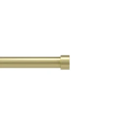 Umbra Cappa Stainless Steel Curtain Rod - Brass - 120 To 180-in -Umbra 56836180 L