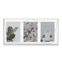 Umbra Prisma Photo Display Multi 3 Opening White 3.38-in X 19.13-in -Umbra 56836209 L