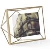 Umbra Prisma 4x6 Photo Display, Matte Brass