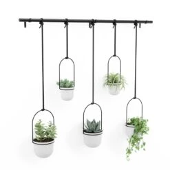 Umbra Triflora Planter (Set Of 5) -Umbra 712451 WHT