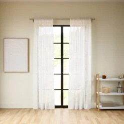 Umbra Sheera Curtain Panel 84" (set Of 2)